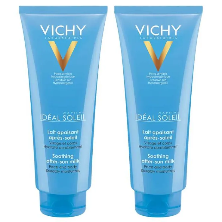 VICHY Capital Soleil Nach der Sonne Pflege-Milch , 2x300 ml