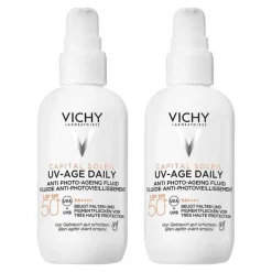Vichy Capital Soleil UV-Age daily LSF 50 + , 2x80 ml
