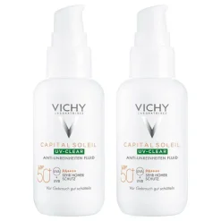 Vichy Capital Soleil UV-Clear LSF 50 + , 2x40 ml> Lsf 50+