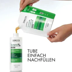 Vichy Dercos Anti-Schuppen Shampoo fettige Kopfhaut , 390 ml