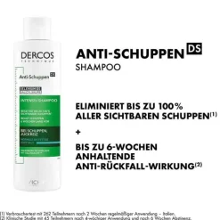 Vichy Dercos Anti-Schuppen Shampoo fettige Kopfhaut , 390 ml