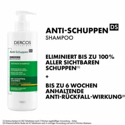 Vichy Dercos Anti-Schuppen Shampoo trockene Kopfhaut, 390 ml><noscript><img width=