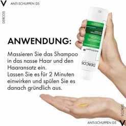 Vichy Dercos Anti-Schuppen Shampoo fettige Kopfhaut, 200 ml> Kopfhautpflege|Haarausfall & Schuppen