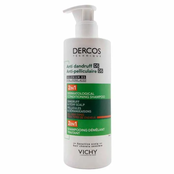 Vichy Dercos Anti-Schuppen 2in1 Shampoo und Conditioner, 390 ml