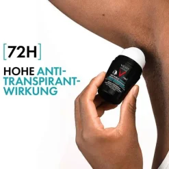 Vichy Homme Deo Roll-on 72h Anti-Flecken, 50 ml