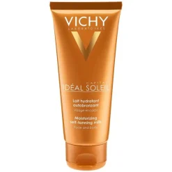 Vichy Idéal Soleil Selbstbräuner-Milch für Gesicht und Körper, 100 ml> Selbstbräuner|Selbstbräuner