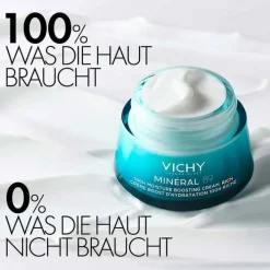 Vichy Mineral 89 100h Creme reichhaltig mit Duft, 50 ml> Trockene Haut|Hautbedürfnisse