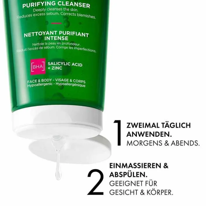 Vichy Normaderm intensives Reinigungsgel / R, 200 ml> Reinigung|Anwendung-Produktarten