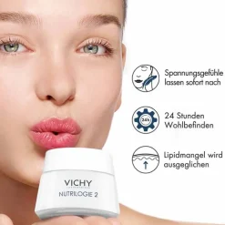 Vichy Nutrilogie 2 Tagespflege für sehr trockene Haut, 50 ml> Trockene Haut|Tagespflege