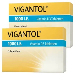 Vigantol 1.000 I.E. Vitamin D3 Tabletten, 2x200 St> Vitamin D (Colecalciferol)