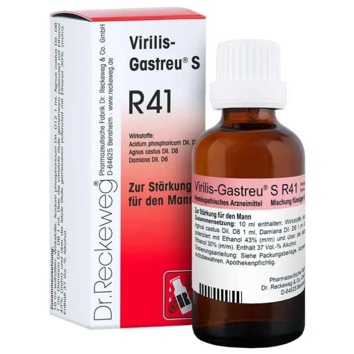 Dr. Reckeweg Virilis-Gastreu® S R41 Tropfen zum Einnehmen, 50 ml> Dr. Reckeweg|Potenzstörungen