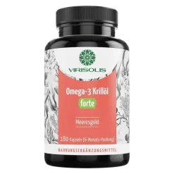 Virisolis Omega-3 Krillöl forte DHA + EPA + Cholin Kps, 180 St> Omega 3 Kapseln