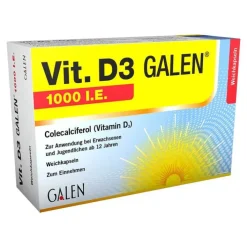 Galenpharma Vit. D3 GALEN 1000 I.E. Weichkapseln, 50 St> Vitamin D (Colecalciferol)
