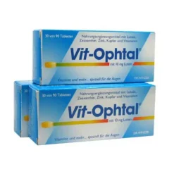 Vit-Ophtal Vit Ophtal mit 10 mg Lutein Tabletten, 90 St> Lutein|Augenvitamine