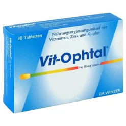 Vit-Ophtal Vit Ophtal mit 10 mg Lutein Tabletten, 30 St> Lutein|Augenvitamine