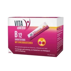 Vita Aktiv B12 Direktsticks mit Eiweißbausteinen, 60 St