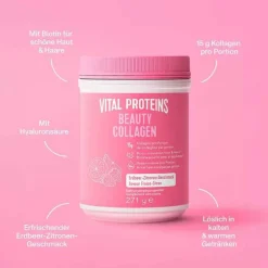 Vital Proteins Beauty Collagen Erdbeere Zitrone, 271 g><noscript><img width=