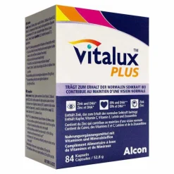 Vitalux Plus Lutein und Omega 3 Kapseln, 84 St