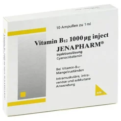 Vitamin B12 1000 µg Inject Jenapharm Ampullen, 10X1 ml