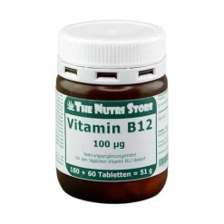 The Nutri Store Vitamin B12 100 µg Tabletten, 180 St> Vitamin B12 (Cobalamin)