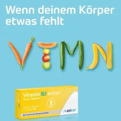 axicur Vitamin B2 ® 10 mg Tabletten, 20 St><noscript><img width=