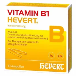 Vitamin B1 Hevert Ampullen, 10X2 ml