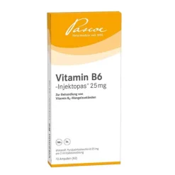 Injektopas Vitamin B6 25 mg Injektionslösung, 10X2 ml> Vitamin B6 (Pyridoxin)