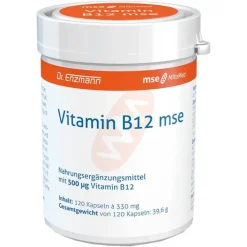 MSE Vitamin B12 Kapseln, 120 St> Vitamin B12 (Cobalamin)