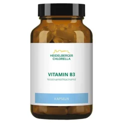 Heidelberger Chlorella Vitamin B3 Nicotinamid Kapseln, 120 St> Vitamin B3 (Niacin)