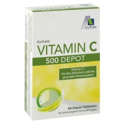 Avitale Vitamin C 500 mg Depot Tabletten, 60 St> Vitamin C (Ascorbinsäure)