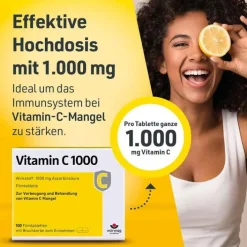 Wörwag Pharma Vitamin C 1000 mg Tabletten, 100 St> Vitamin C (Ascorbinsäure)