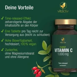 Feelgood Vitamin C 1000 mg Time Released Tabletten, 100 St><noscript><img width=