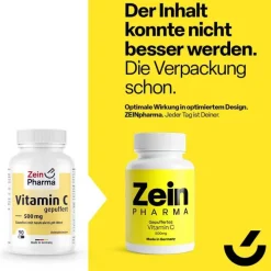 Zein Pharma Vitamin C gepuffert Kapseln, 90 St><noscript><img width=