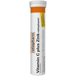 Vitamin C Plus Zink-ratiopharm Brausetabletten, 20 St