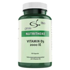 Green line Nutritheke Vitamin D3 2.000 I.E. Kapseln, 90 St> Vitamin D (Colecalciferol)