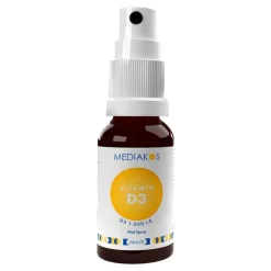 Vitamin D3 1000 I.E. Mediakos Vital Spray, 20 ml