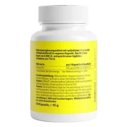 Zein Pharma Vitamin D3 5.000 I.E. Wochendepot Kapseln, 90 St> Vitamin D (Colecalciferol)
