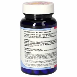 Vitamin D3 + K2 GPH Kapseln, 60 St> Vitamin K|Vitamin D (Colecalciferol)