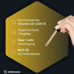 Vitamin D3 Tropfen 1.000 I.E., 50 ml
