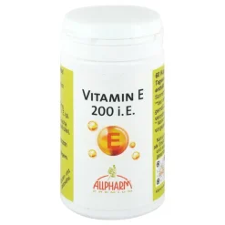 Allpharm Vitamin E Premium 200 I.E. Kapseln, 60 St> Vitamin E (Tocopherol)
