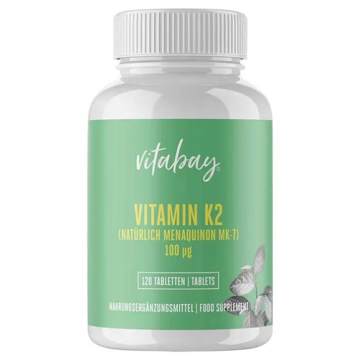Vitabay Vitamin K2 100 µg MK-7 vegan Tabletten, 120 St> Vitamin K