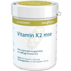 Dr. Enzmann Vitamin K2 mse Kapseln, 90 St> Vitamin K