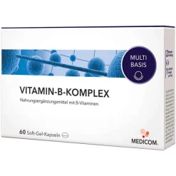 Vitamin-B-Komplex Weichkapseln, 60 St> Vitamin B Komplex