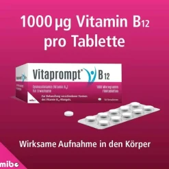 VITAprompt® B12 1000 Mikrogramm Filmtabletten, 50 St
