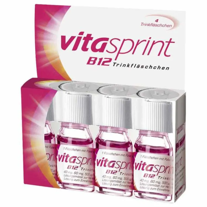 Vitasprint B12 Trinkfläschchen, 4 St> Vitamin B12 (Cobalamin)
