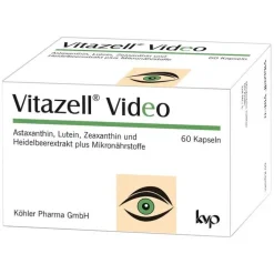 Vitazell Video Kapseln, 60 St> Lutein|Astaxanthin