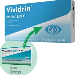 Vividrin® ectoin® EDO® Augentropfen - allergisch gereizte Augen, 10X0.5 ml