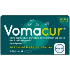 Vomacur® 40 mg Zäpfchen, 10 St