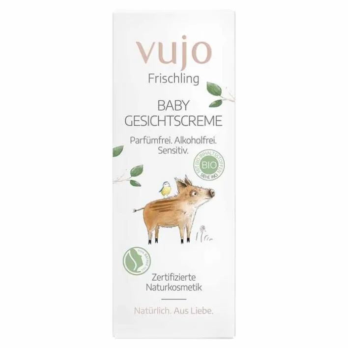 Vujo Frischling Baby Gesichtscreme, 50 ml>Kinder Haut- & Haarpflege|Für Kinder