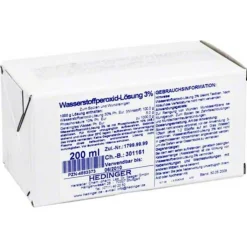 Wasserstoffperoxid-Lösung 3% Standardzulassung, 200 ml
